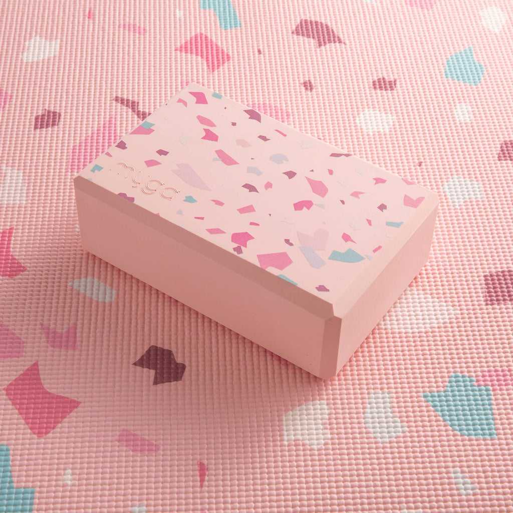 Myga Printed Yoga Block
