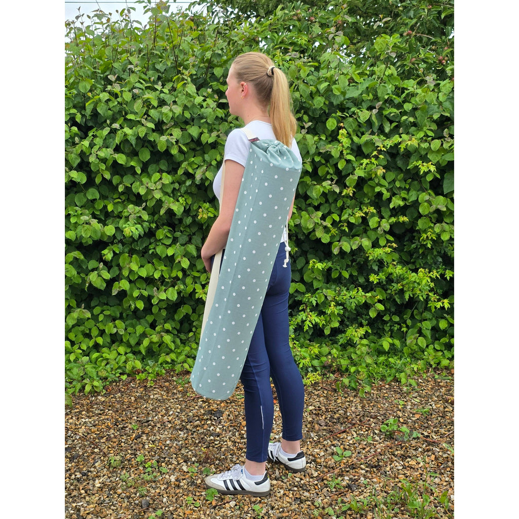 Yoga & Pilates Mat Bag - Dotty Teal