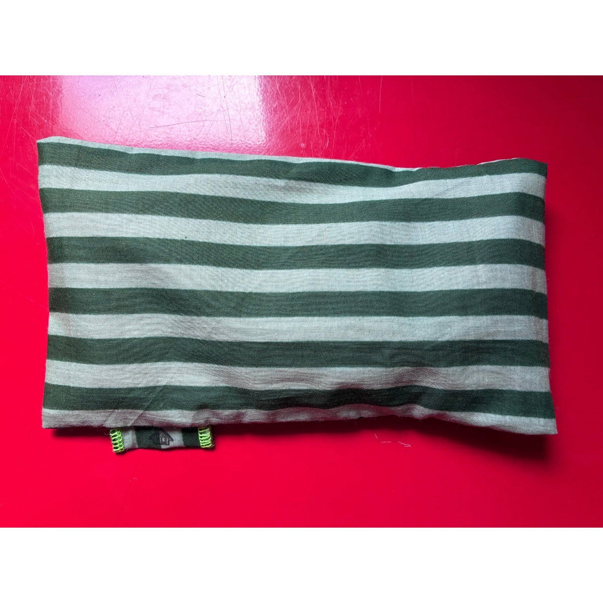 Lavender Eye Pillow - Green Stripe