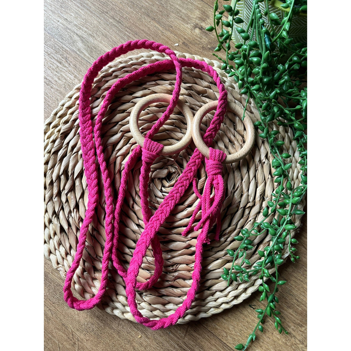 Macrame Braided Yoga Mat Strap