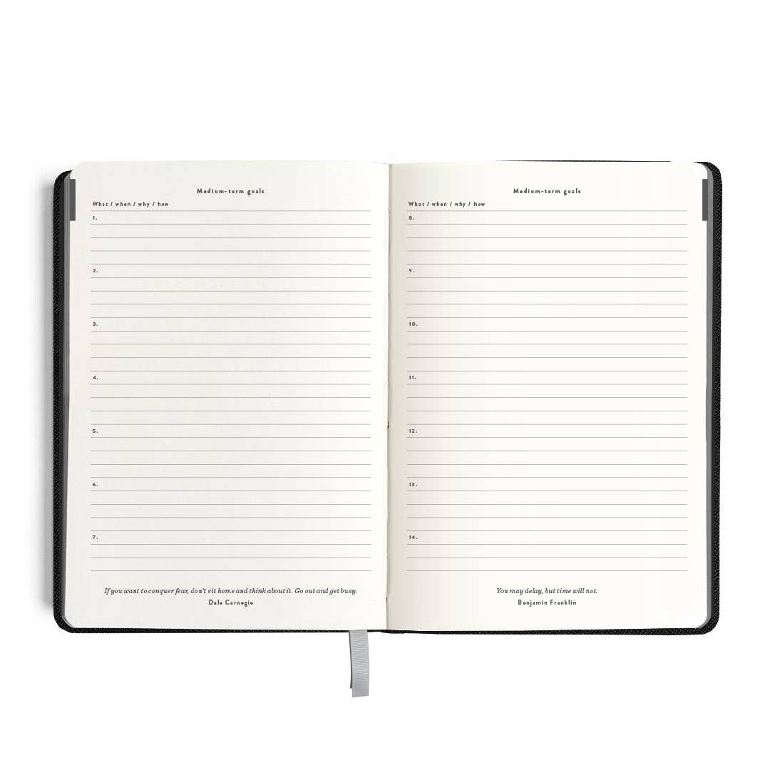 Daily Goal Setter Planner - Tan