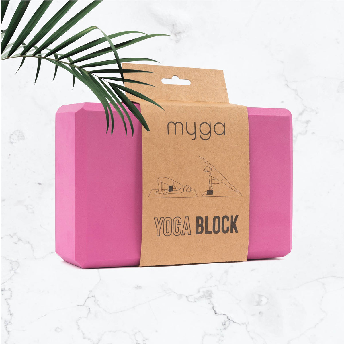 Myga Foam Yoga Block - Brights