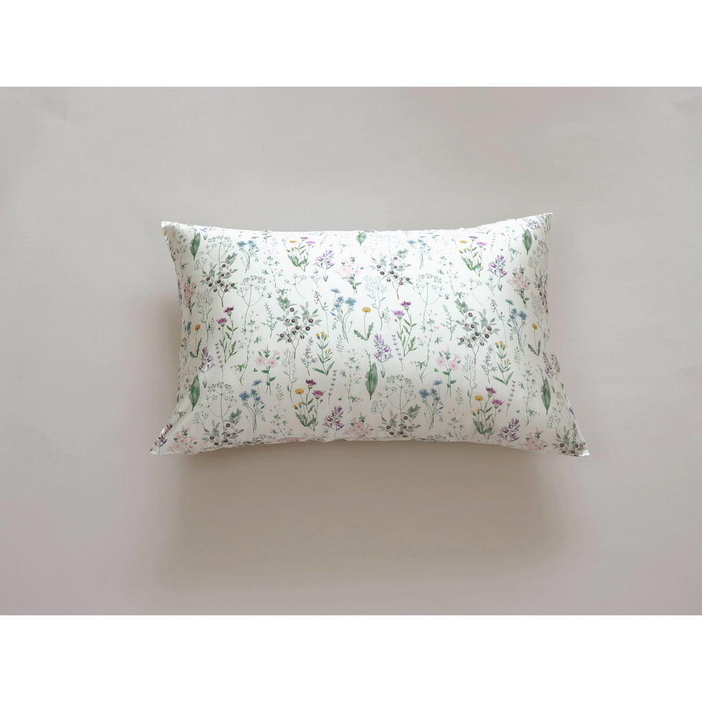 Mulberry Silk Pillowcase - Wildflower Meadow