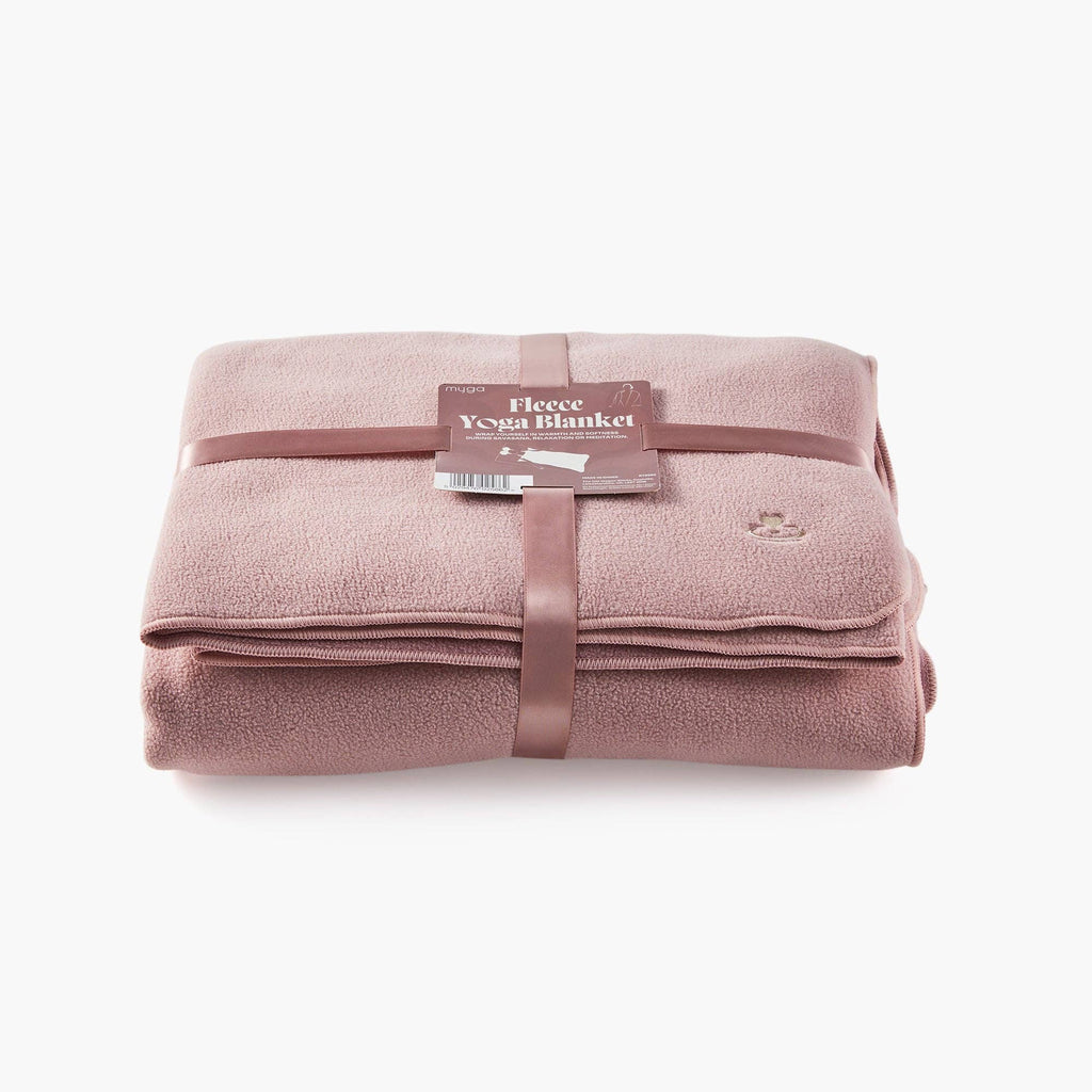 Myga Ultra-Soft Fleece Yoga Blanket