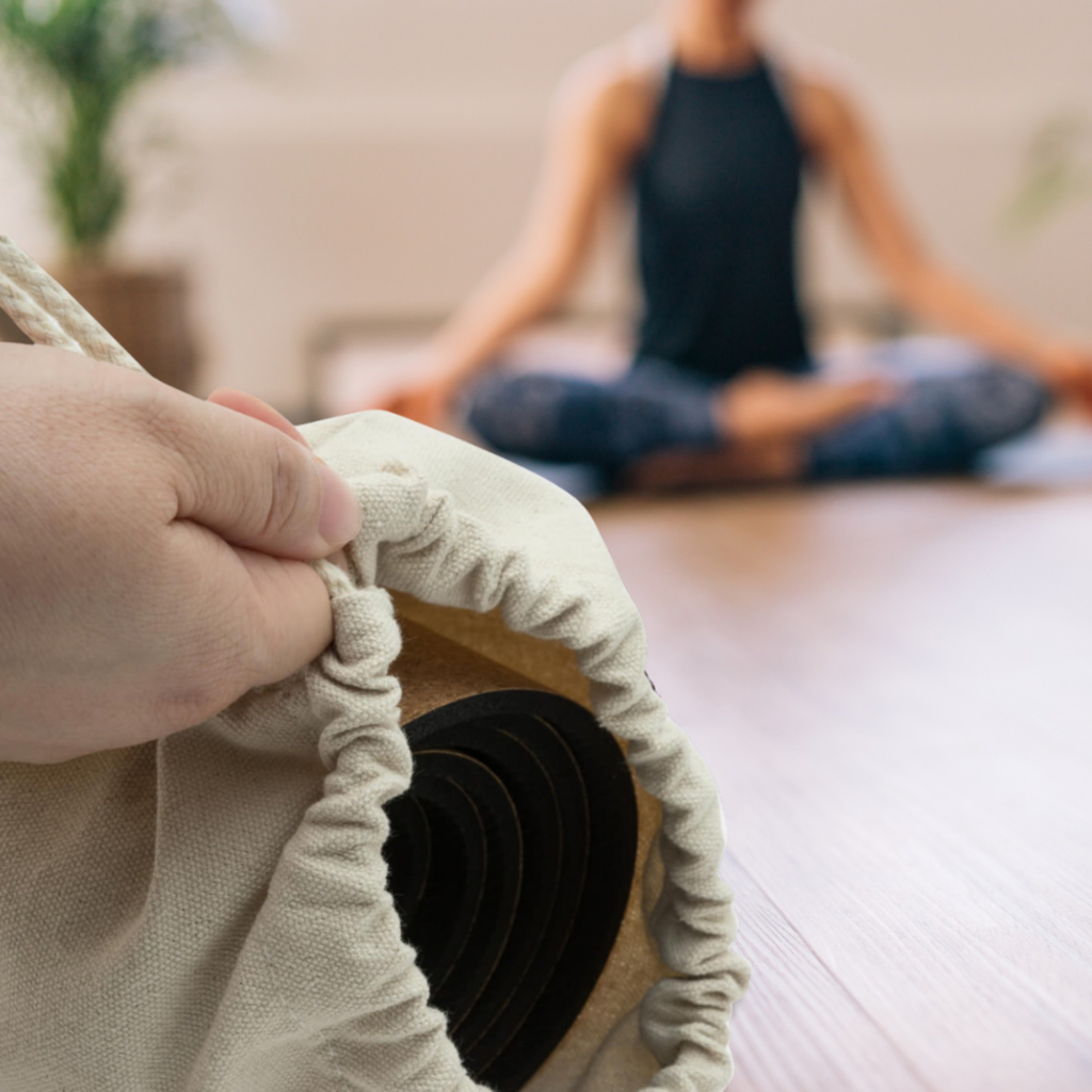 Cork Yoga Mat & Canvas Bag