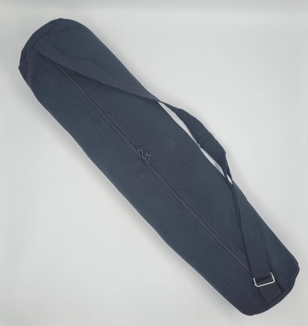 Handmade Cotton Yoga Mat Bag - Natural