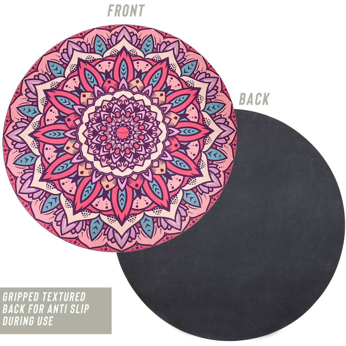 Myga Round Yoga Mat - 139cm
