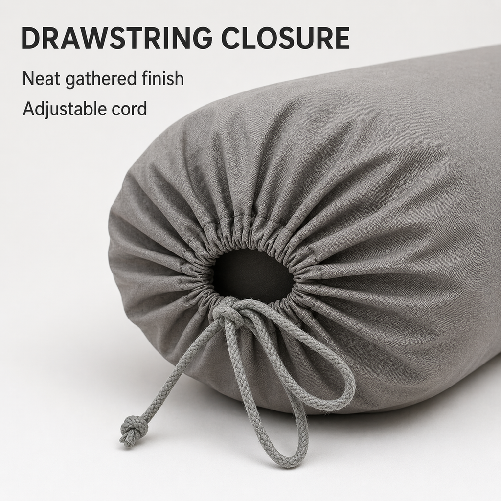 Oval Yoga Bolster for Restorative Yoga