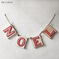 East of India Wooden Noel Garland