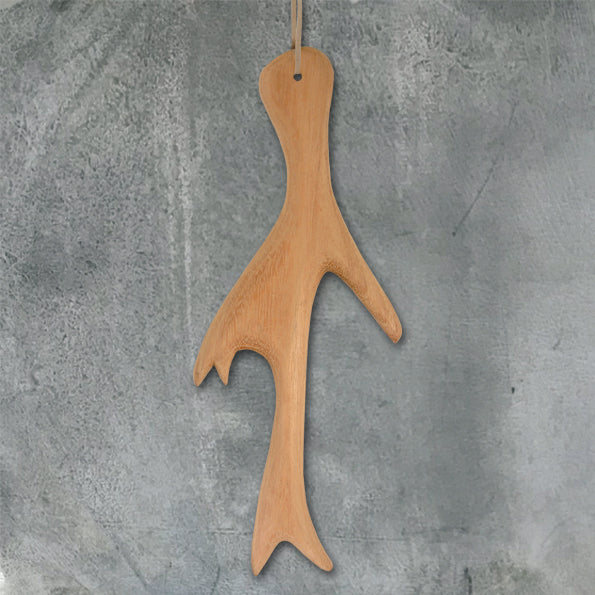 East of India Wooden Stag Antler Decoration