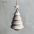 East of India Large Wooden Dotty Tree Decoration