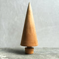 East of India Turned Wooden Christmas Tree - Plain