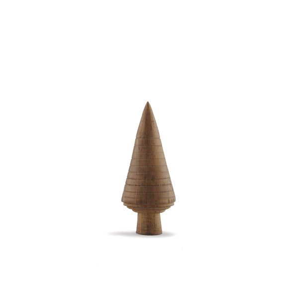East of India Small Turned Wooden Tree - Lined