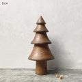 East of India Small Turned Wooden Tree - Fluted