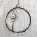 East of India Small Rusty Wire Wreath - Tree House