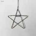 East of India Small Metal Hanging Star - Wish