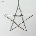 East of India Medium Metal Hanging Star - Twinkle