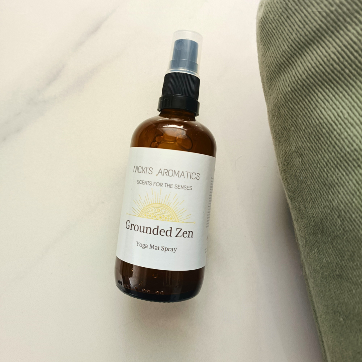 Natural Yoga Mat Spray with Essential Oils
