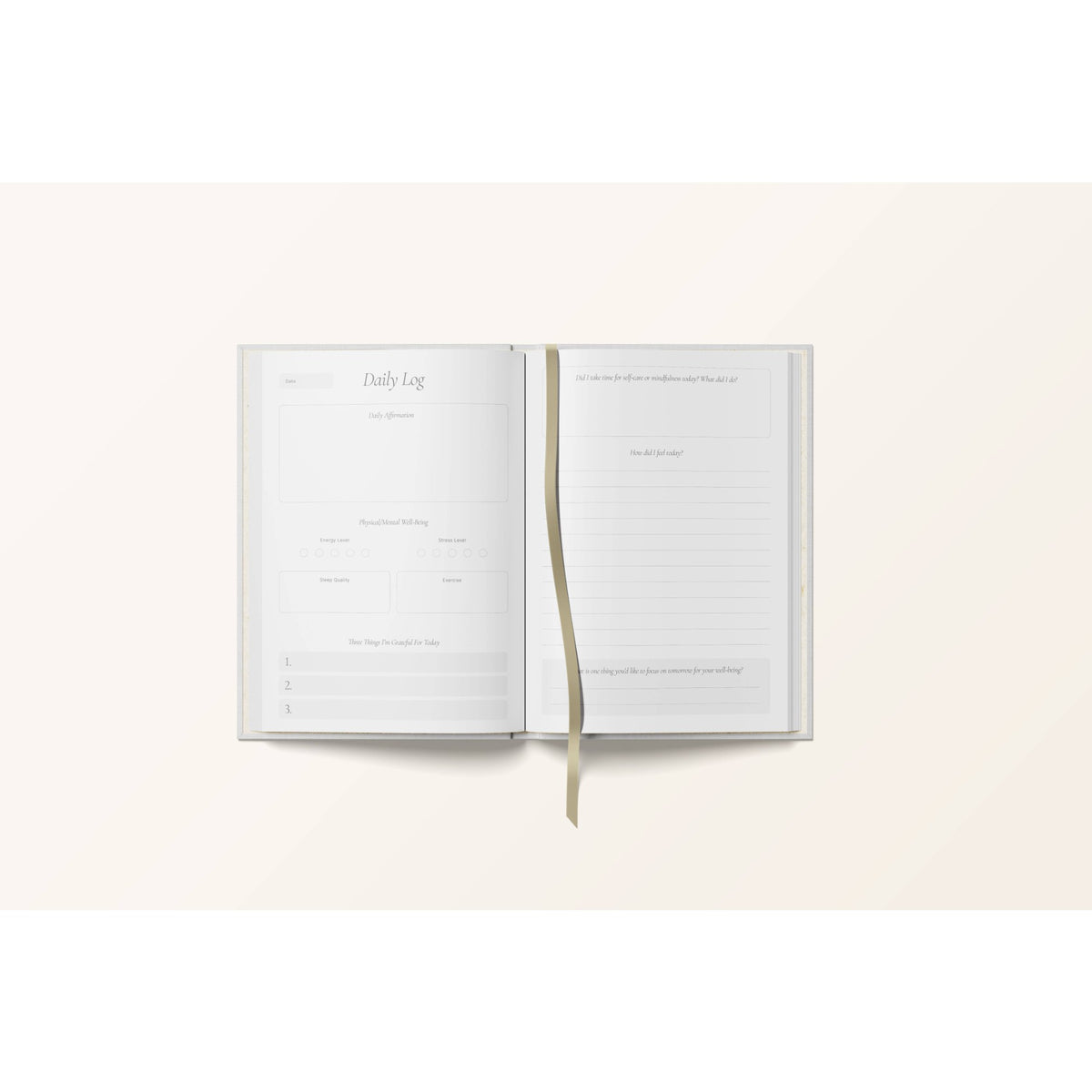 Yop & Tom Wellness Journal - Undated A5