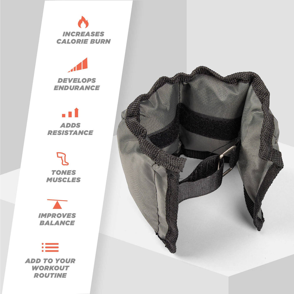 Wrist & Ankle Strap Weights - 0.5kg