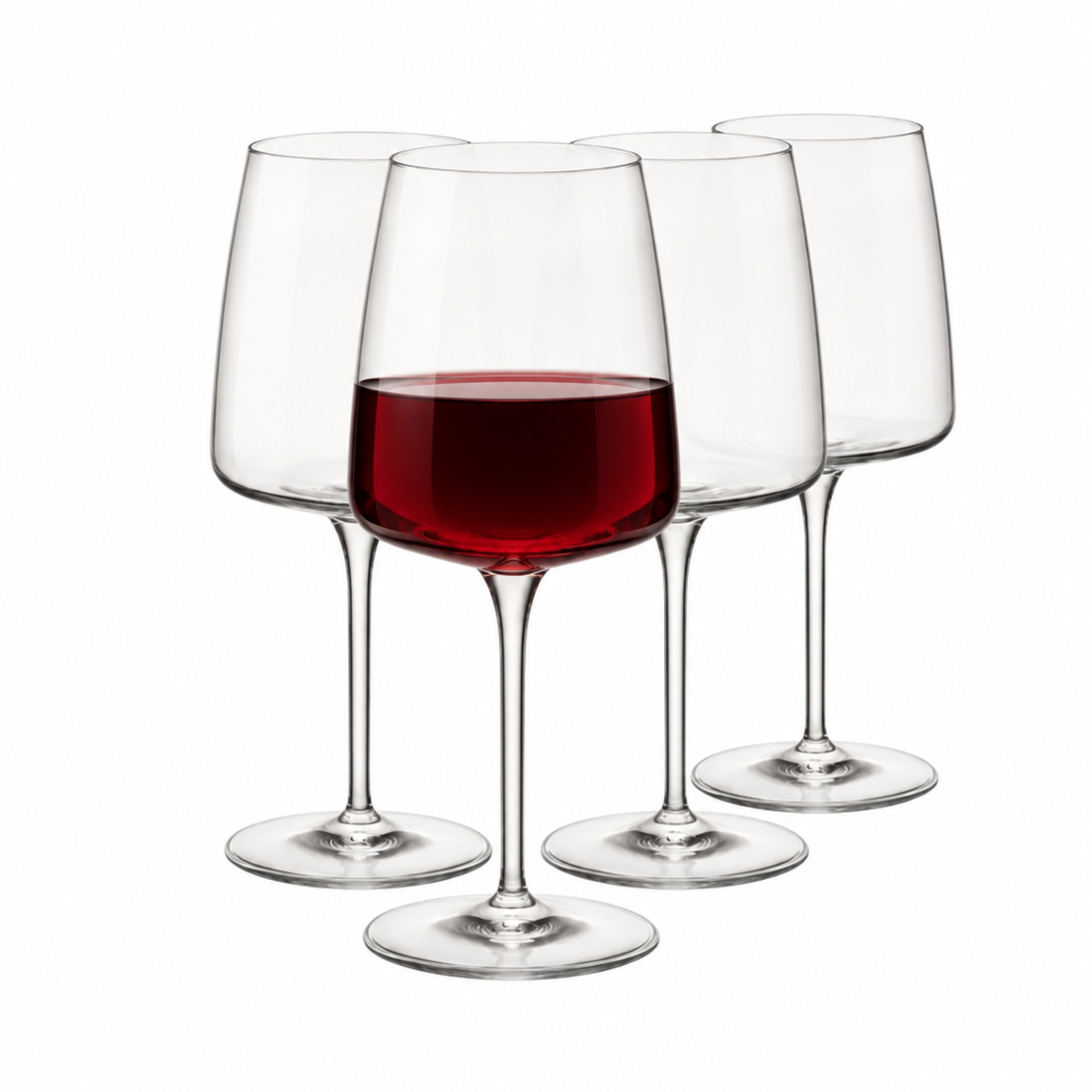 Bormioli Rocco Planeo Red Wine Glasses 480ml - Set of 4
