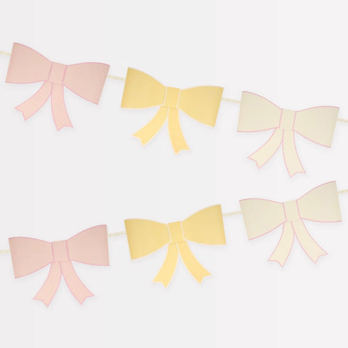 Hanging Decoration 3d Paper Bow Party Garland