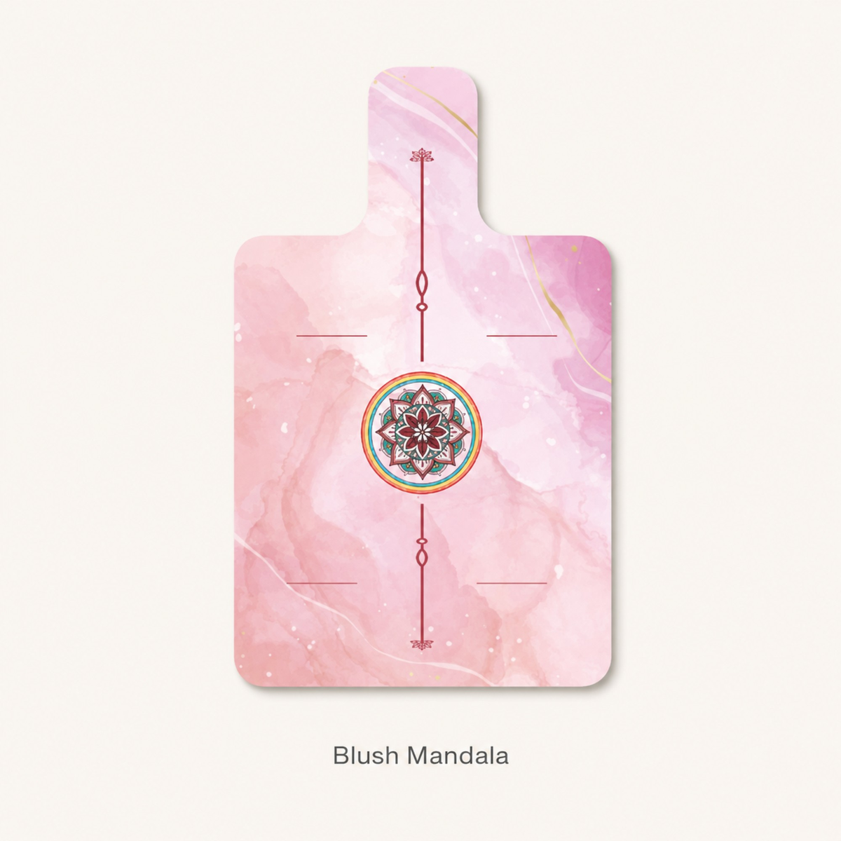 Foldable Non-Slip Pilates Mat - Printed