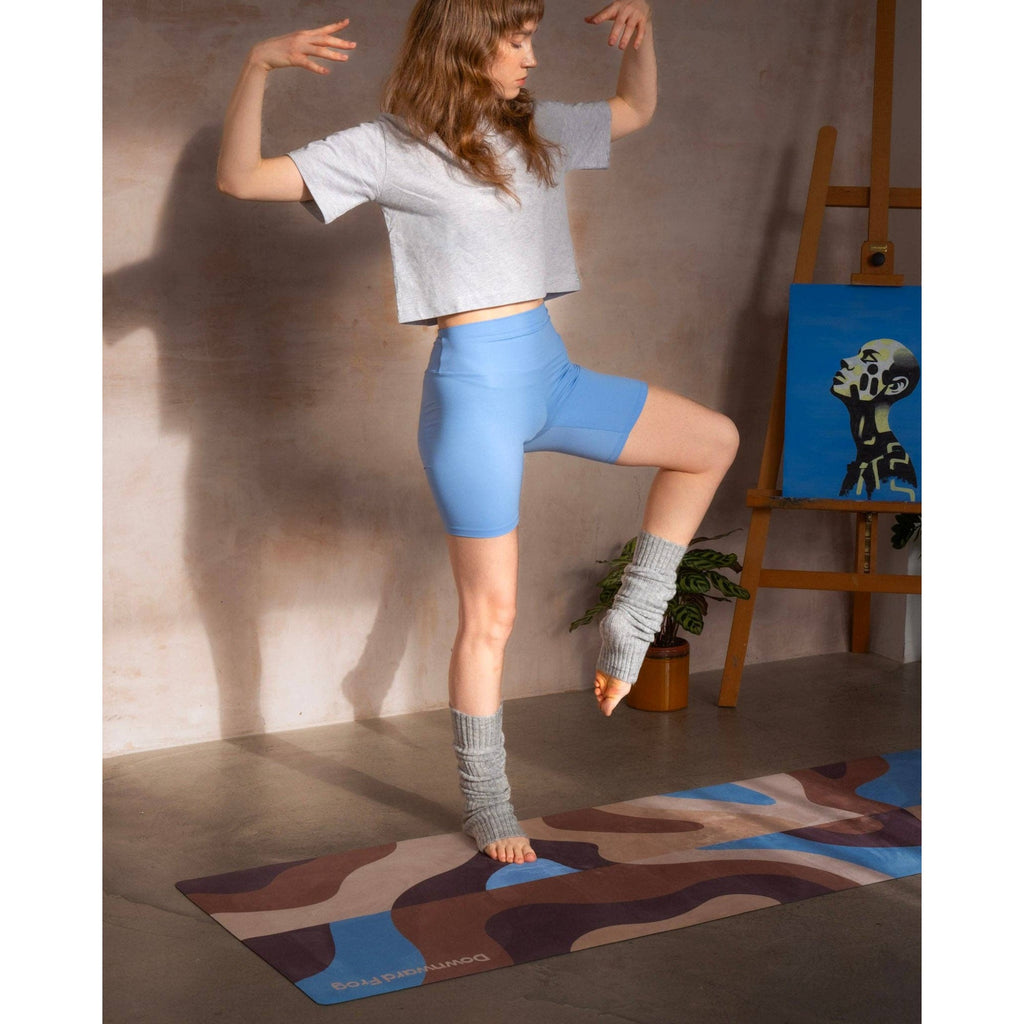 Rocky Patterned Travel Yoga Mat