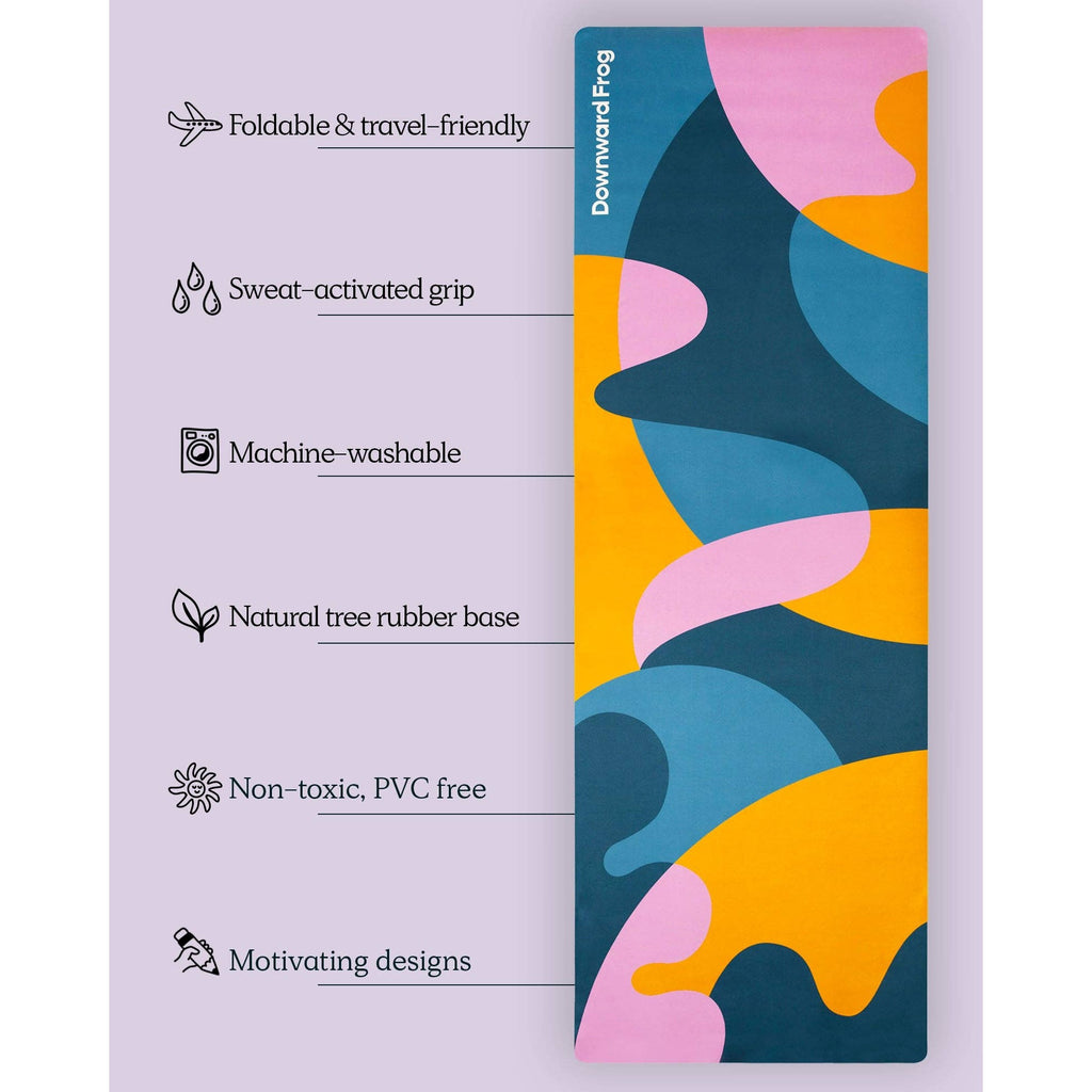 Splobby Patterned Travel Yoga Mat