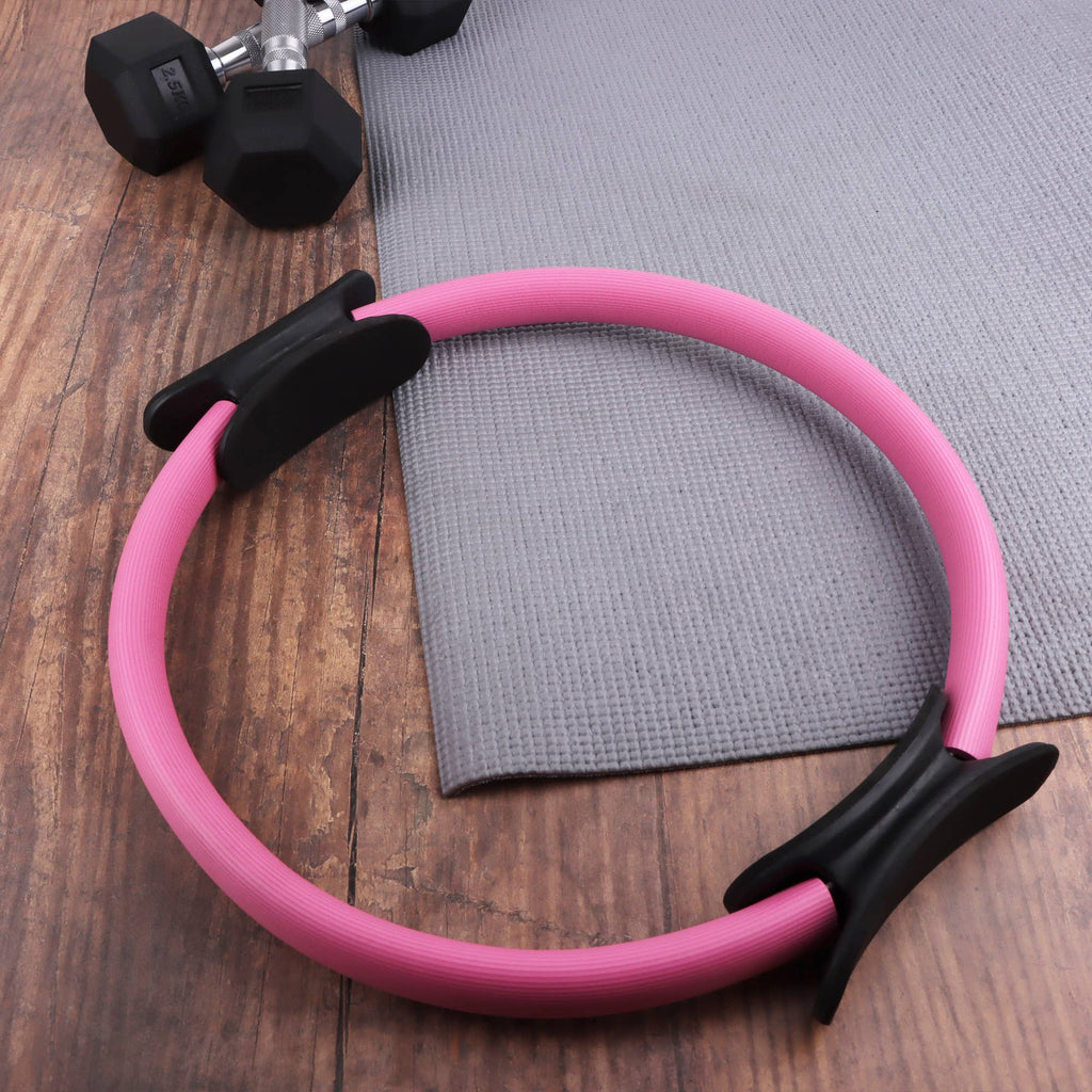 Double Handled Pink Pilates Ring