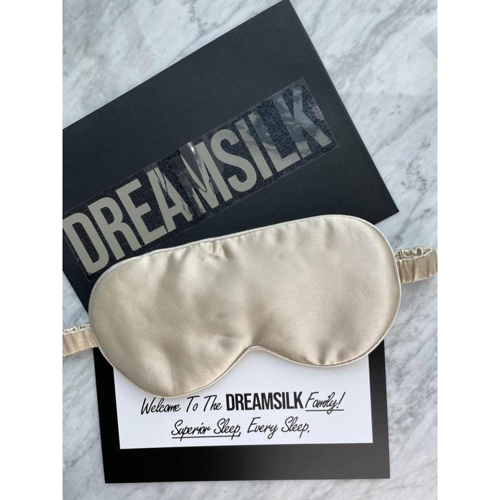 Champagne Silk Sleep Mask