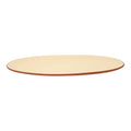 Sintra Glazed Terracotta Oval Serving Platter - Stone
