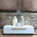 East of India Wooden Nativity Scene - O little town of Bethlehem