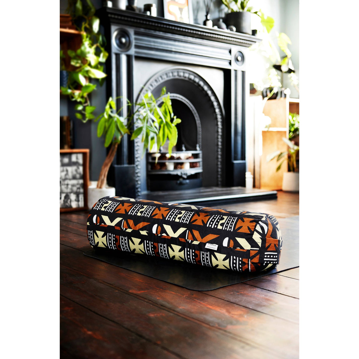 Patterned Colourful Yoga Bolster