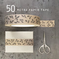 East of India Brown Paper Tape - Berries