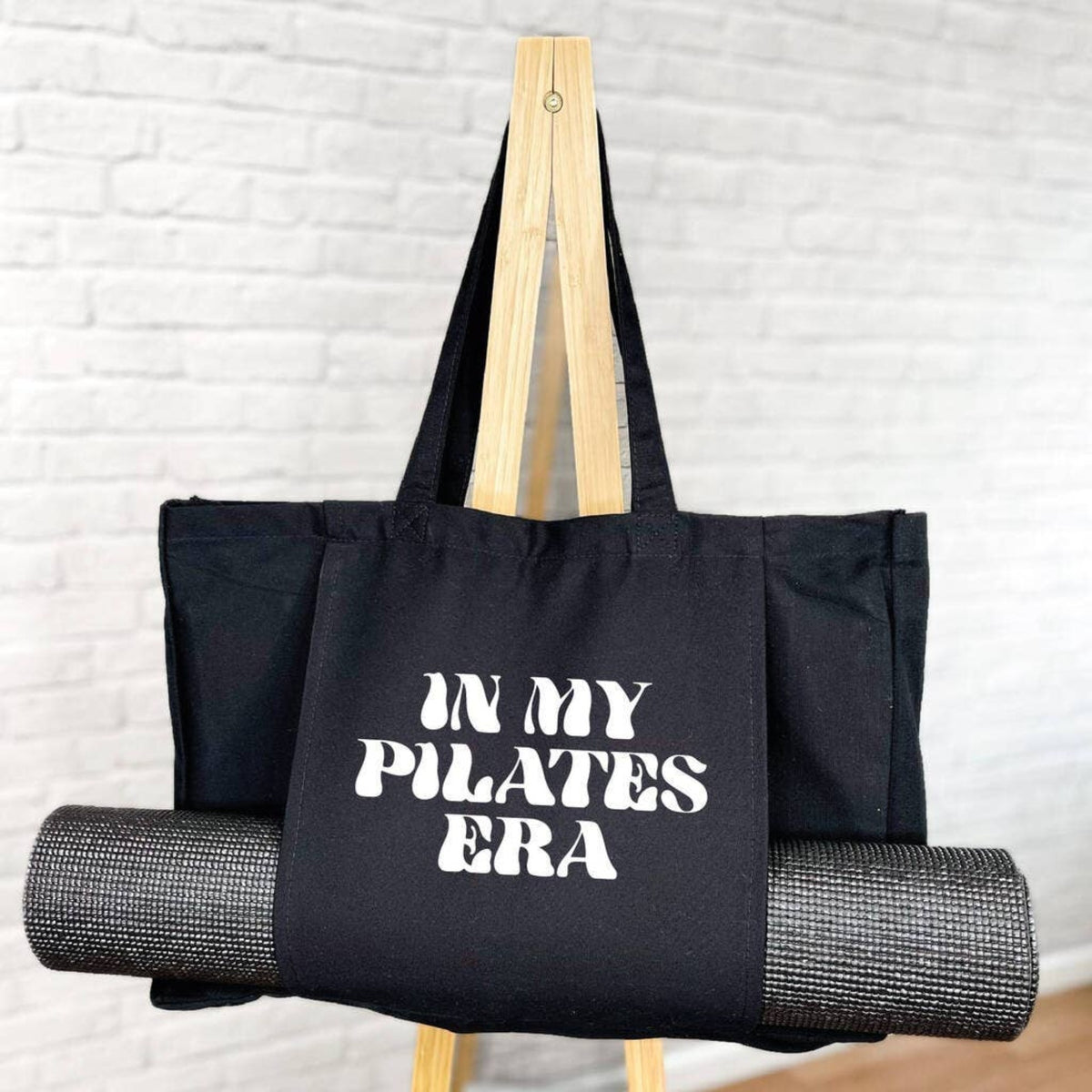 In My Yoga Era Organic Cotton Yoga Bag