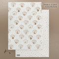 East of India Small Wrapping Paper Sheet - Tiny worlds