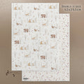 East of India Small Wrapping Paper Sheet - Woodland gathering
