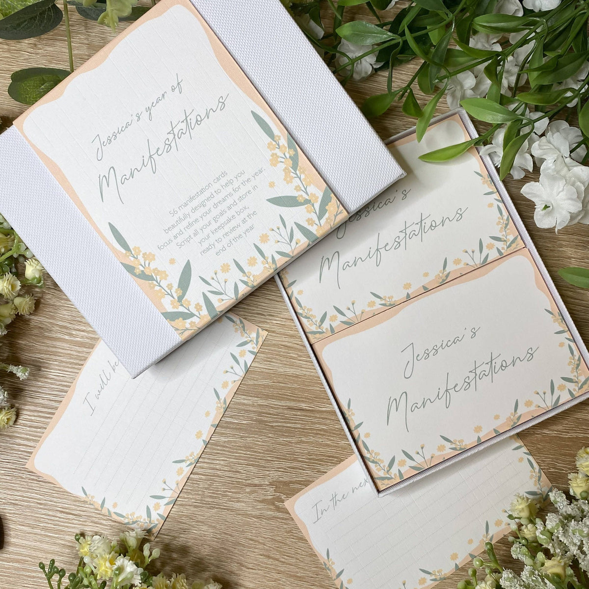 Manifestation Cards Box