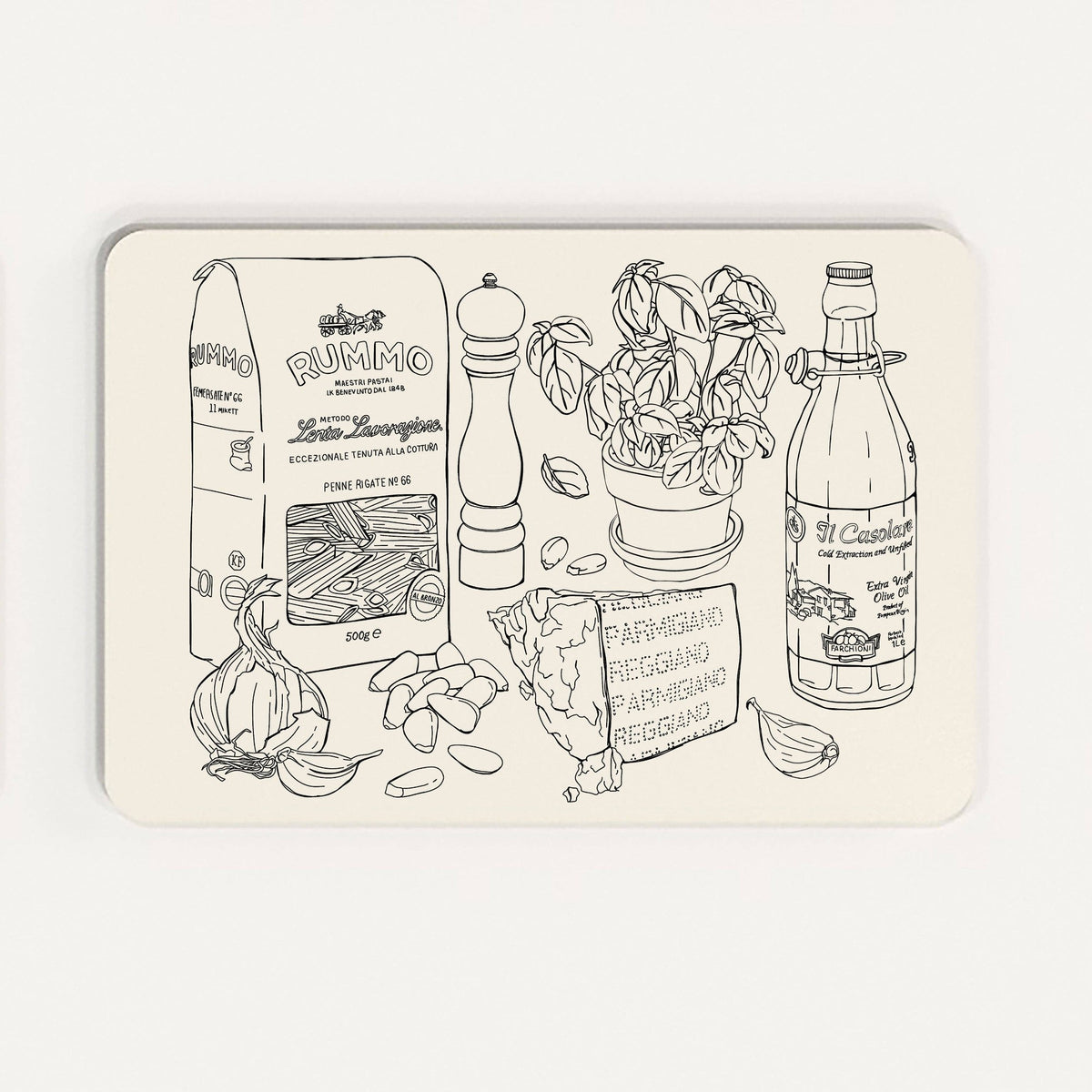 Pasta Placemats - Set of 6