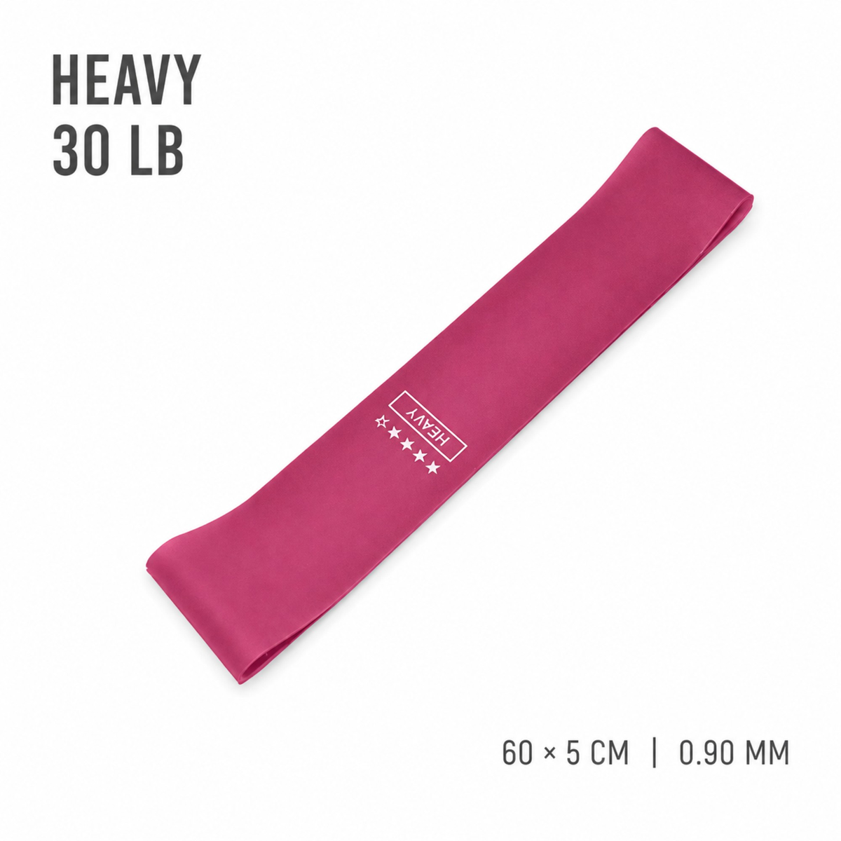 Mini Loop Resistance Band Set with Pouch