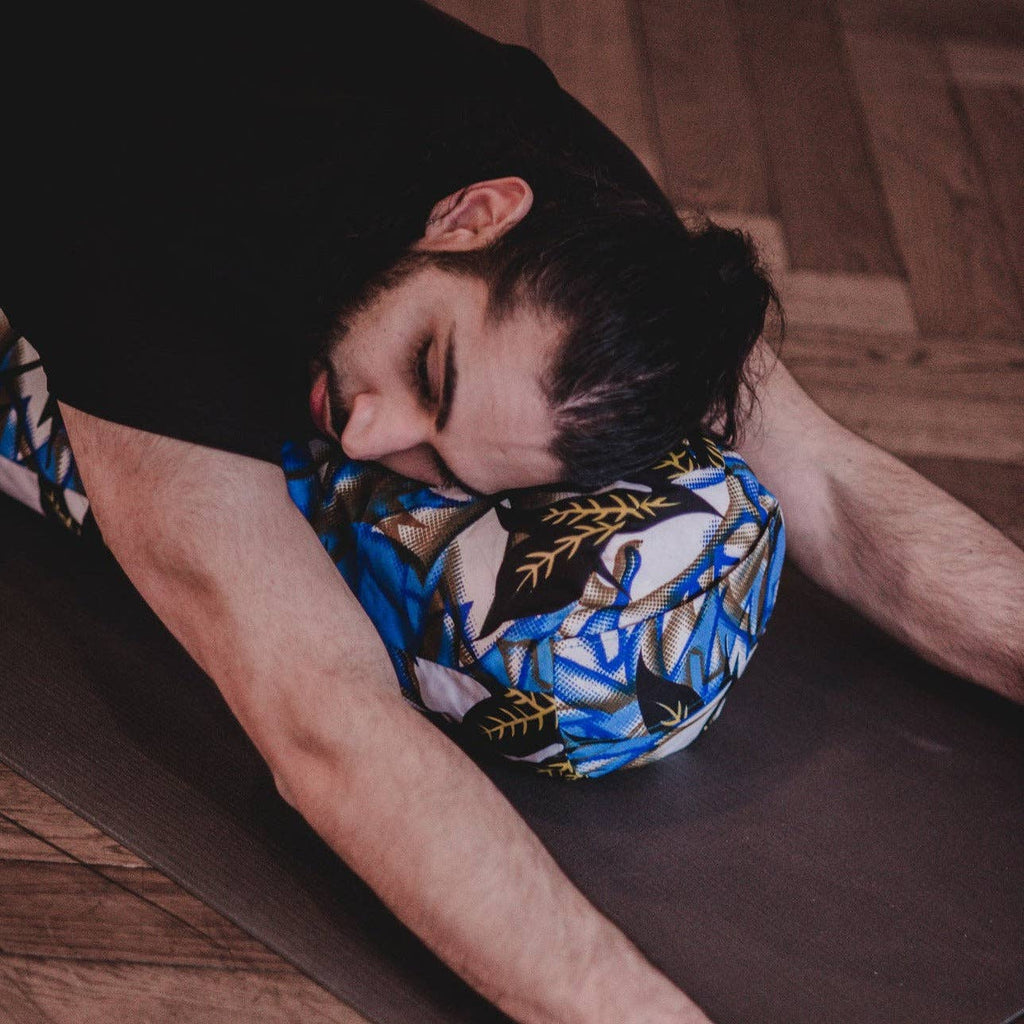 Patterned Colourful Yoga Bolster