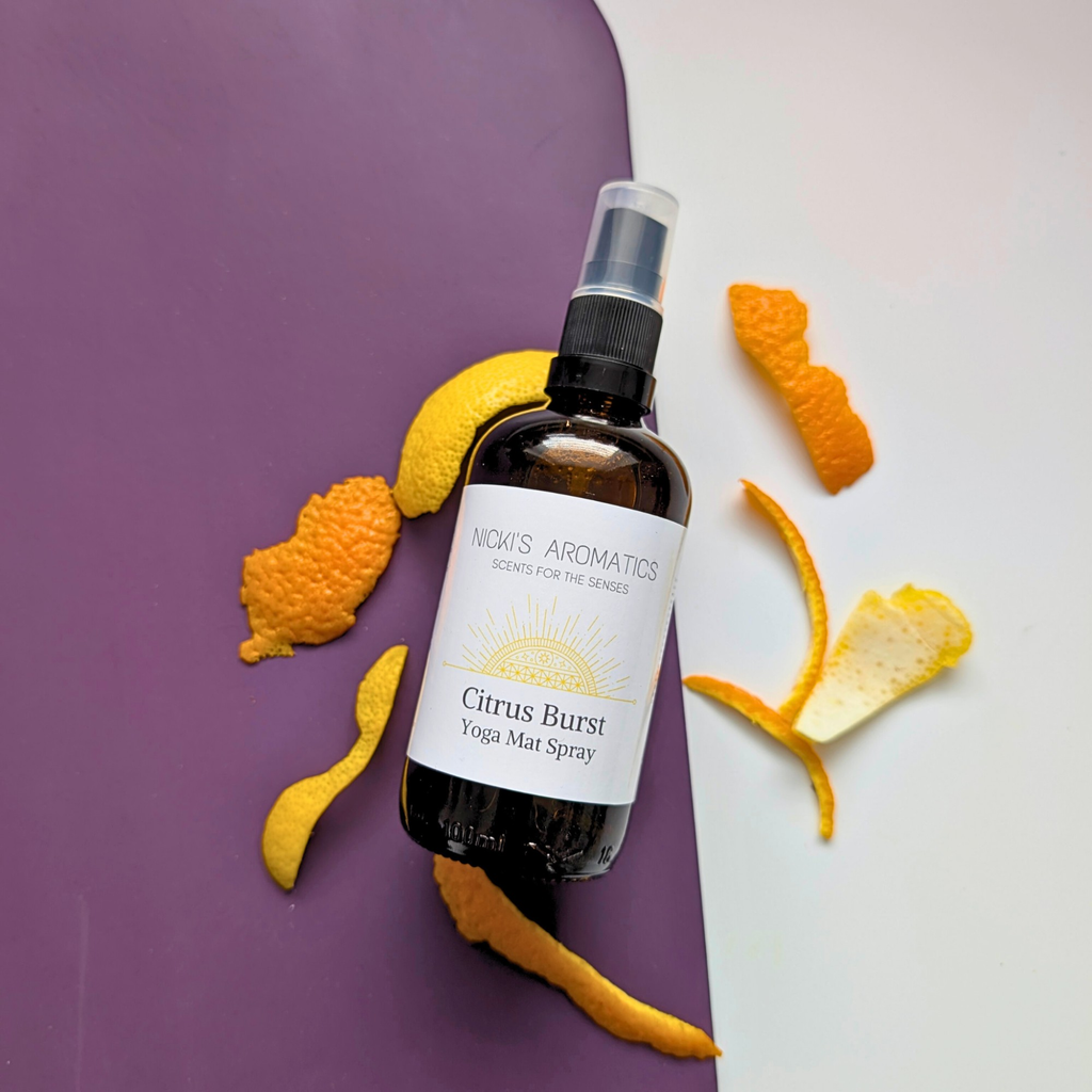 Natural Yoga Mat Spray with Essential Oils