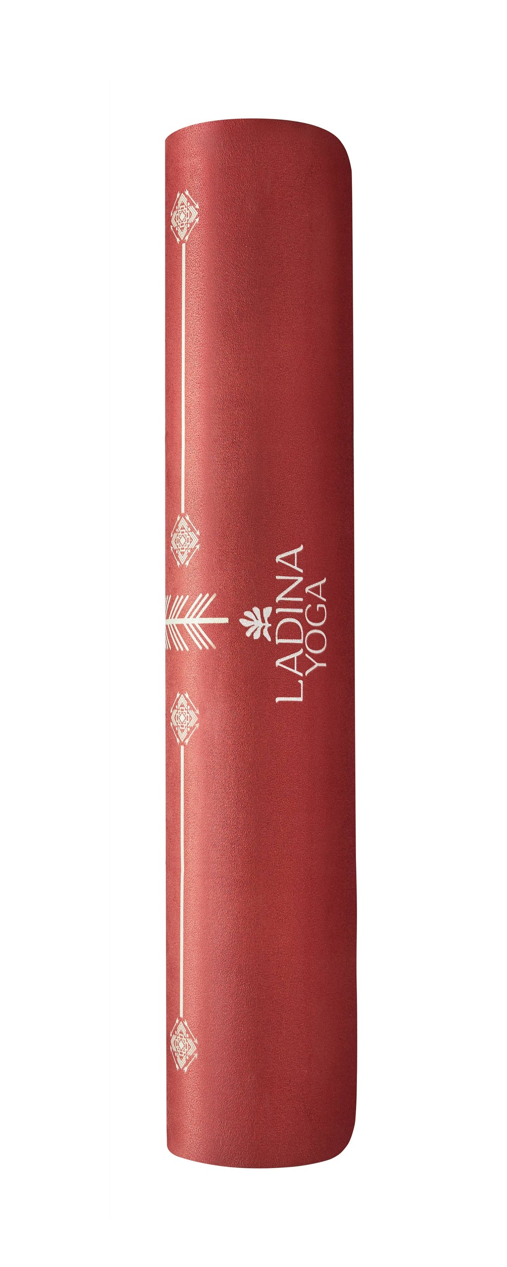 Velvety Red Sustainable Alignment Yoga Mat - Warrior Red