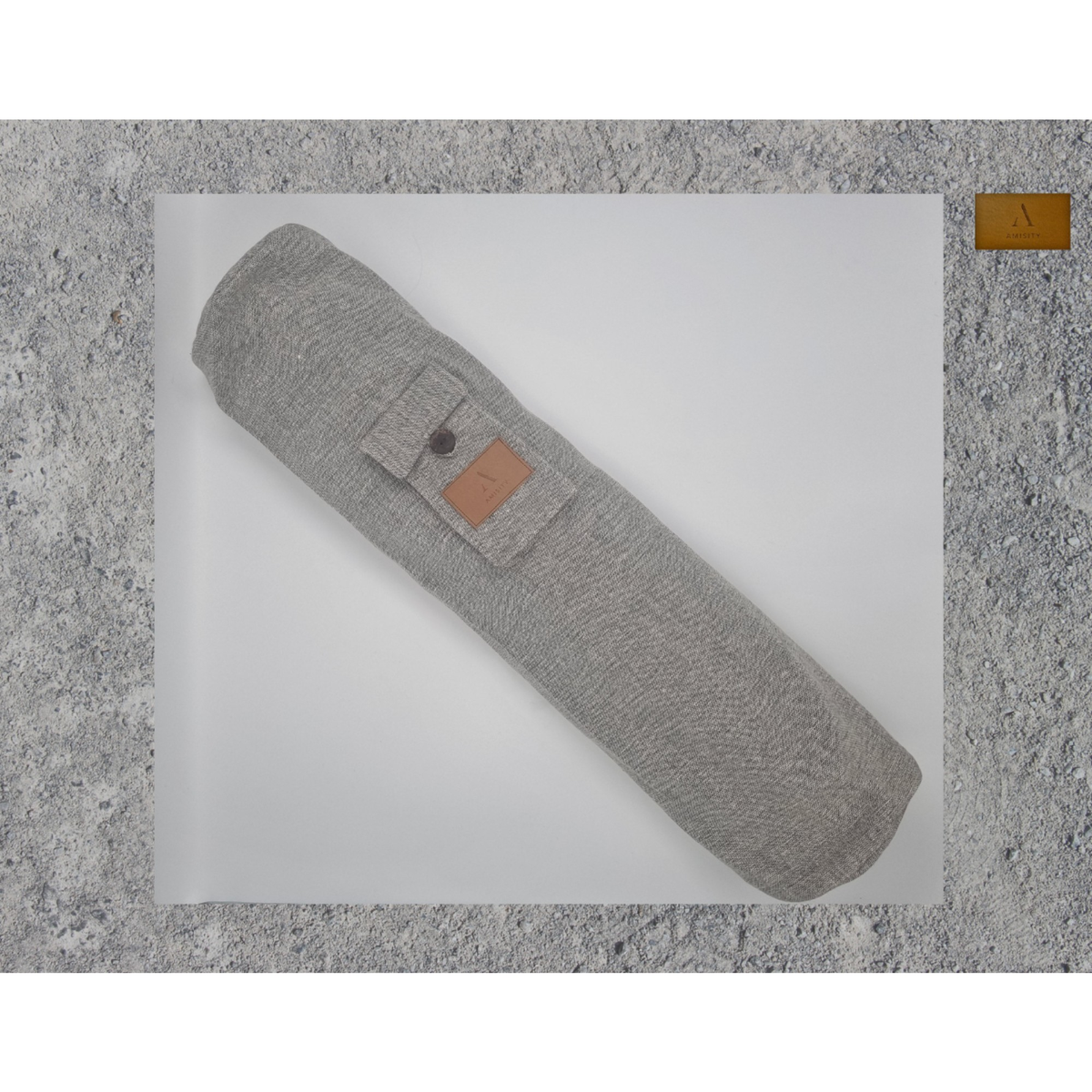 Handmade Cotton Linen Yoga Mat Bag