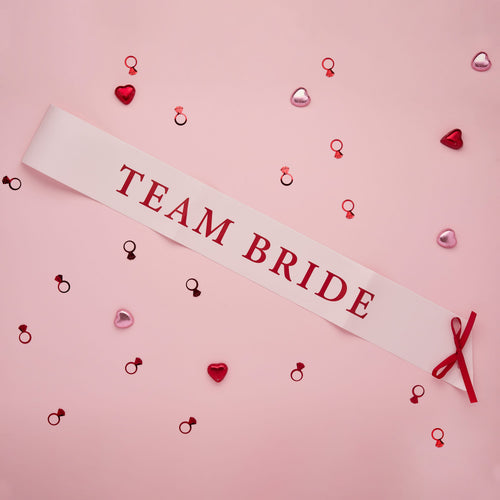5 Pack Team Bride Sashes - Hen Party Supplies UK Party Accessories 5 Pack Team Bride Sashes