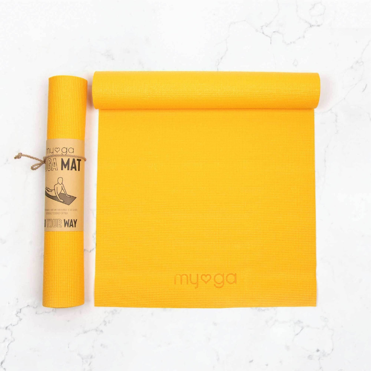 Myga Entry Level Yoga Mat - Brights