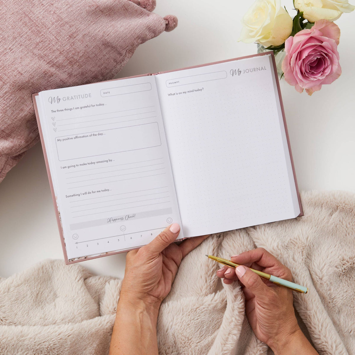 Gratitude Book - Dusky Pink