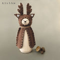 East of India Felt Woodland Animal - Reindeer