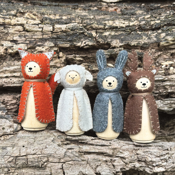 East of India Felt Woodland Animal - Reindeer